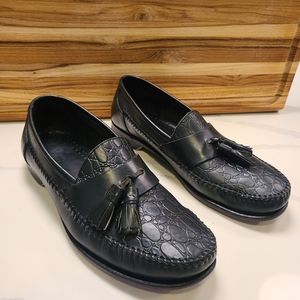 Bass Leather Upper Black  Men's Shoes Made in Brazil Size 10